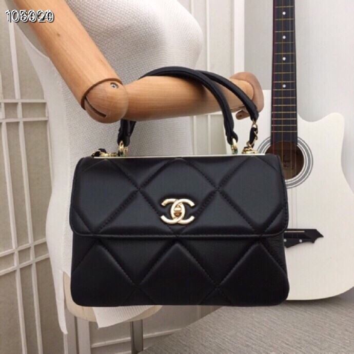 Ch**el top handle bags